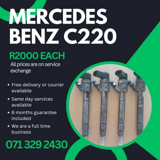 Mercedes Benz C220 Injectors For Sale With Warranty