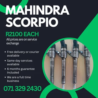 Mahindra Scorpio Injectors For Sale With Warranty
