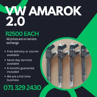 Vw Amarok 2.0 Injectots For Sale With Warranty