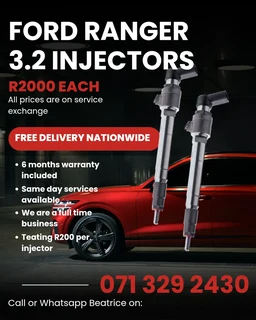 FORD RANGER 3.2 DIESEL INJECTORS FOR SALE WITH WARRANTY