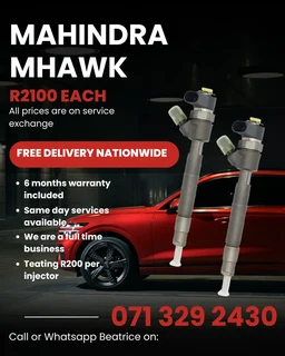 Mahindra Mhawk Diesel Injectors For Sale With Warranty