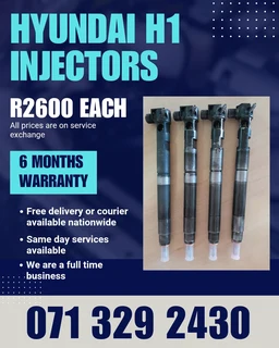 Hyundai H1 Injectors For Sale With Warranty On