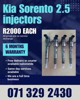 Kia Sorento 2.5 Diesel Injectors For Sale With Warranty