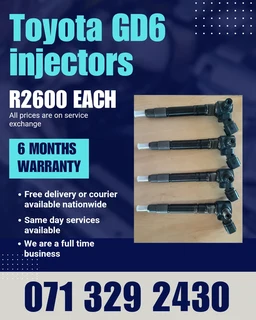 Toyota Gd6 Diesel Injectors For Sale With Warranty