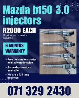 Mazda Bt50 3.0 Diesel Injectors For Sale With Warranty