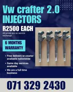 Vw Crafter 2.0 Diesel Injectors For Sale With Warranty
