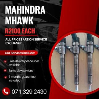 Mahindra Mhawk Injectors For Sale With Warranty