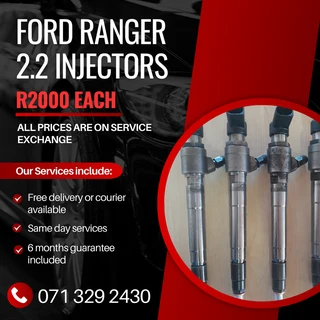 Ford Ranger 2.2 Injectors For Sale With Warranty