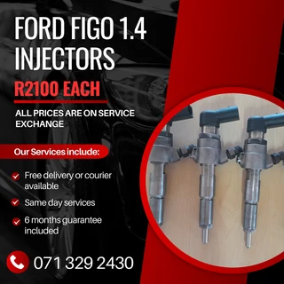 Ford Figo 1.4 Injectors For Sale With Warranty