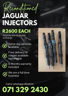 Jaguar Diesel Injectors For Sale With Warranty On