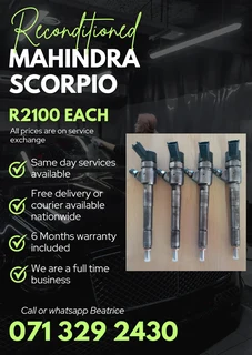 Mahindra Scorpio Diesel Injectors For Sale With Warranty