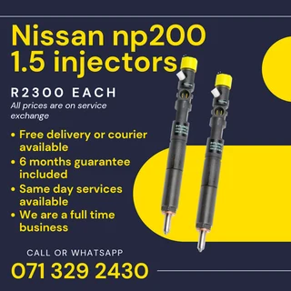 Nissan Np200 Diesel Injectors For Sale With Warranty