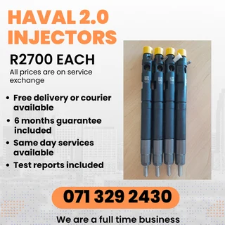 Haval 2.0 Injectors For Sale With Warranty