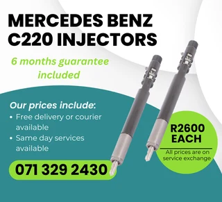 Mercedes Benz C220 Injectors For Sale With Warranty