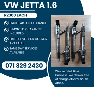 Vw Jetta 1.6 Injectors For Sale With Warranty