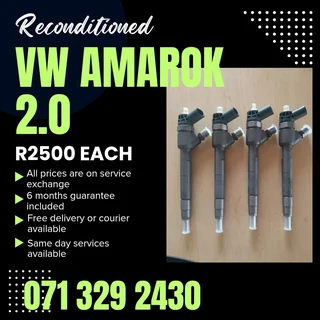 Vw Amarok 2.0 Injectors For Sale With Warranty