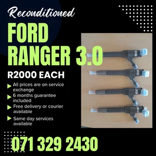 Ford Ranger 3.0 Injectors For Sale With Warranty
