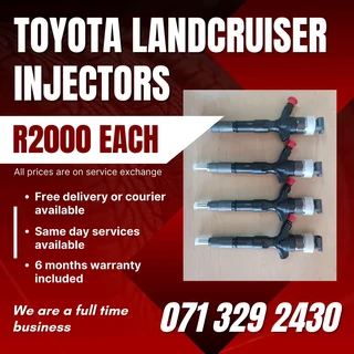 Toyota Landcruiser Injectors For Sale With Warranty