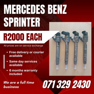 Mercedes Benz Sprinter Injectors For Sale With Warranty