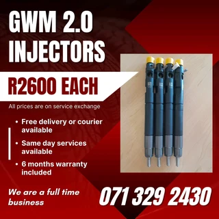 Gwm Steed 2.0 Injectors For Sale With Warranty