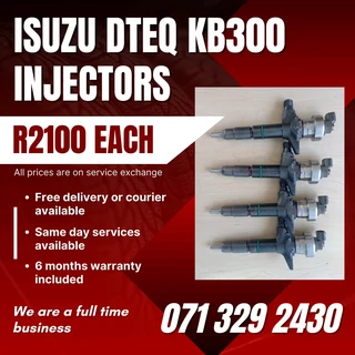 Isuzu Dteq Kb300 Diesel Injectors For Sale With Warranty