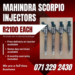 Mahindra Scorpio Diesel Injectors For Sale With Warranty