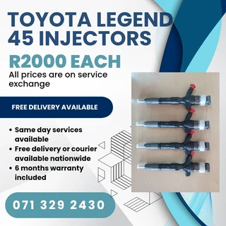 Toyota Legend 45 Diesel Injectors For Sale With Warranty
