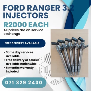 Ford Ranger 3.2 Diesel Injectors For Sale With Warranty