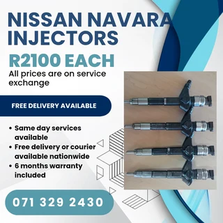 Nissan Navara 2.5 Injectors For Sale With Warranty