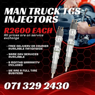 Man Truck Tgs Diesel Injectors For Sale With Warranty On