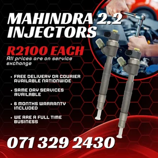 Mahindra 2.2 Diesel Injectors For Sale With Warranty