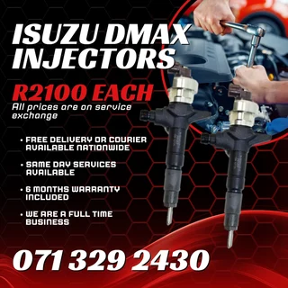 Isuzu Dmax Injectors For Sale With Warranty On