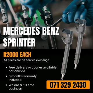 MERCEDES BENZ SPRINTER DIESEL INJECTORS FOR SALE WITH WARRANTY