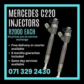 Mercedes Benz C220 Diesel Injectors For Sale With Warranty