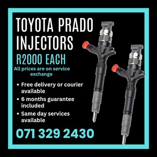 Toyota Prado Diesel Injectors For Sale With Warranty
