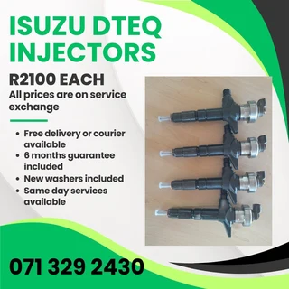 Isuzu Dteq Kb250 Injectors For Sale With Warranty