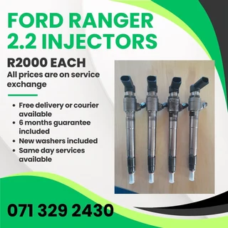 Ford Ranger 2.2 Diesel Injectors For Sale With Warranty