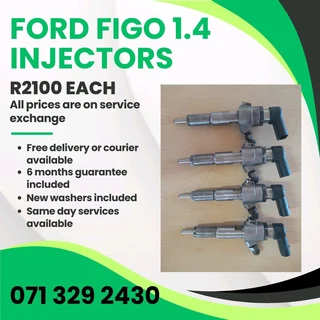 Ford Figo 1.4 Diesel Injectors For Sale With Warranty