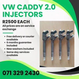 Vw Caddy 2.0 Injectors For Sale With Warranty On