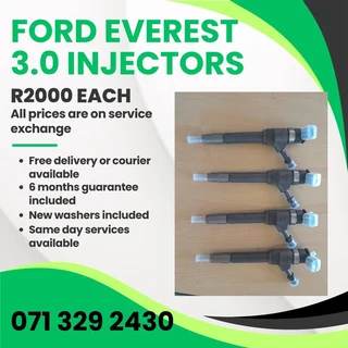 Ford Everest 3.0 Diesel Injectors For Sale With Warranty