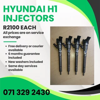 Hyundai H1 Injectors For Sale With Warranty On