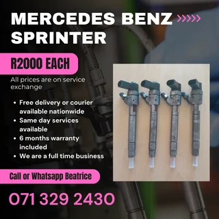 Mercedes Benz Sprinter Injectors For Sale With Warranty