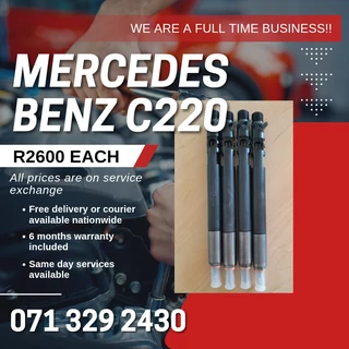 Mercedes Benz C220 Diesel Injectors For Sale With Warranty