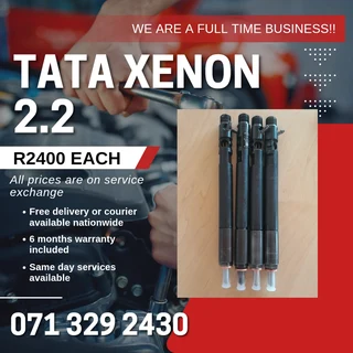 Tata Xenon 2.2 Injectors For Sale With Warranty
