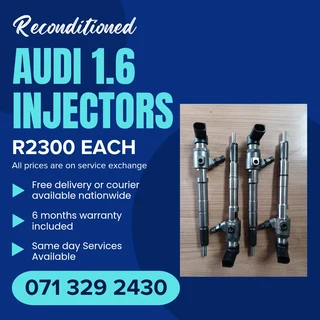 Audi 1.6 Diesel Injectors For Sale With Warranty