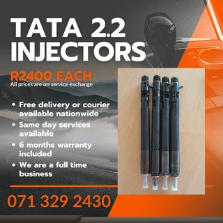Tata 2.2 Injectors For Sale With Warranty On