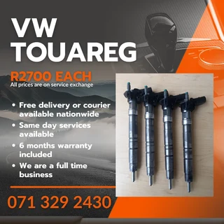 Vw Touareg Injectors For Sale With Warranty On