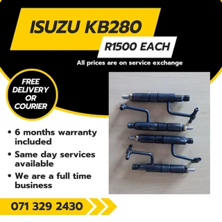 Isuzu Kb280 Diesel Injectors For Sale With Warranty