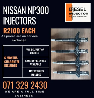 Nissan Np300 Yd25 Diesel Injectors For Sale With Warranty