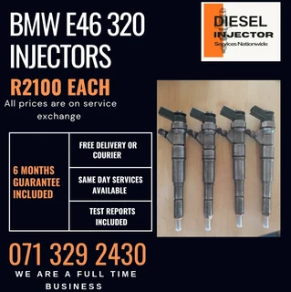 Bmw E46 320 Injectors For Sale With Warranty